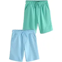 Next Pantalon bleu clair / vert clair