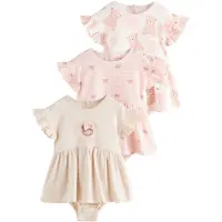 Next Barboteuse / body beige clair / cappuccino / rose / blanc