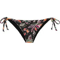 Buffalo Bas de bikini vert foncé / violet / orange / noir