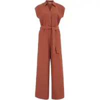 We fashion Combinaison marron / rouge rouille