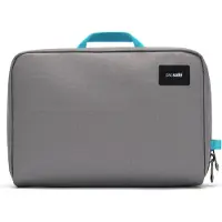 Pacsafe sac d’accessoires étui pour carte d'identité RFIDsafe Gear Pouch Stone taupe