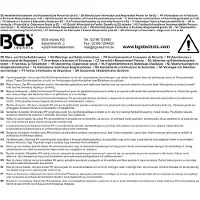 Bgs Tournevis cruciforme PH0 longueur de la lame 100 mm (Recouvrement cruciforme Phillipps (PH))
