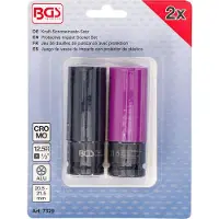 Bgs Jeu d'embouts Kraft-Schone | Emmanchement carré intérieur 12,5 mm (1/2") | 20,5 + 21,5 mm | 2 pièces