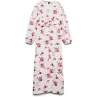 Vero Moda Robe-chemise 'VMLisa' vert foncé / mauve / rose foncé / blanc