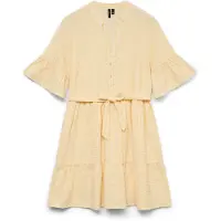 Vero Moda Robe-chemise 'VMElena' jaune