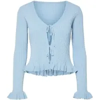 Pieces Cardigan 'PCRagnhild' bleu clair