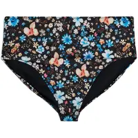 Swim By Zizzi Bas de bikini 'Caanne' bleu roi / bleu clair / orange / noir