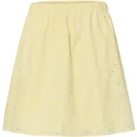 Pieces Jupe 'PCBanna' jaune pastel / jaune clair