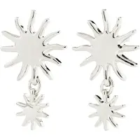 Pilgrim Boucles d'oreilles ' Lyricus ' argent