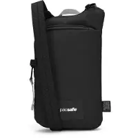Pacsafe sac à épaule bandoulière Go Tech Crossbody Bag Jet Black noir