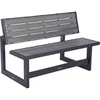 Lifetime Convertible Bench 141 X 36 X 48 Cm Gris 141 x 36 x 48 cm