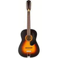 Framus 05/024 Vintage Hootenanny 12-String Sunburst Satin guitare acoustique folk 12 cordes + étui