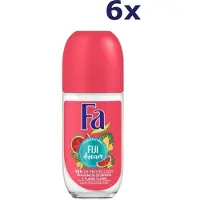 Fa Pflege 6 déodorants à bille pour femmes - Fiji Dream 50 ml
