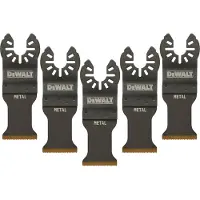DeWalt Dt20727-qz Multitool Cutting Blade 30x43 Mm 5 Units Clair