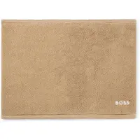 Boss Home Tapis de bain en coton avec logo brodé contrastant