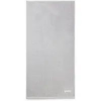 BOSS Serviette de bain en coton avec logo brodé en contraste
