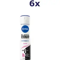 Nivea Déodorant Spray Invisible Multipack 6 x 150 ml (Spray, 150 ml)