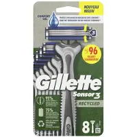 Gillette Sensor3 Recycled Disposable Razor Blades