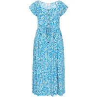 Usha Robe d’été beige / azur