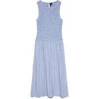 Vero Moda Robe 'VMLeya' bleu-gris / vert chiné