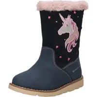 Tom Tailor Bottes de neige bleu / bleu marine / rose / blanc