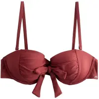Next Hauts de bikini rouge foncé