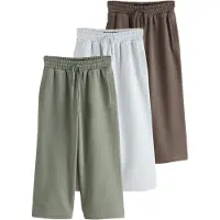 Next Pantalon marron / olive / blanc