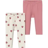 s.Oliver Leggings beige clair / rose ancienne / rouge