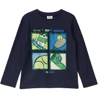 s.Oliver T-Shirt bleu marine / azur / vert / vert clair