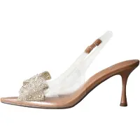 Next Escarpins à bride arrière 'Forever Comfort' argent / transparent