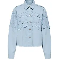 ONLY Veste mi-saison 'ONLElena' bleu clair