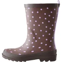 Next Bottes en caoutchouc marron / violet