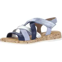 Gabor Sandales bleu marine / bleu-gris / argent
