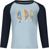 ZigZag T-shirt de bain manches longues enfant Lassu Uva