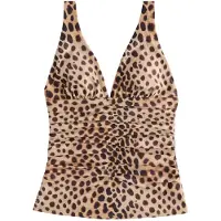Next Haut de tankini marron / noisette / noir