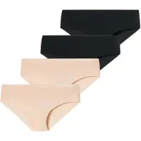 Schiesser Culotte ' Invisible Light ' nude / sable / noir