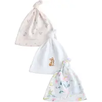Next Bonnet bleu cobalt / cognac / poudre / blanc