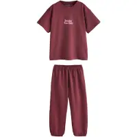 Next Pyjama rose / bourgogne