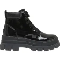 Buffalo Bottines à lacets 'Aspha' noir