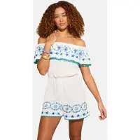 Love & roses Combinaison vert / lilas / blanc
