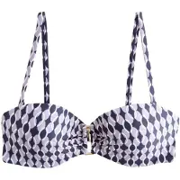 Next Hauts de bikini bleu marine / lilas / blanc