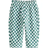 Next Pantalon émeraude / blanc