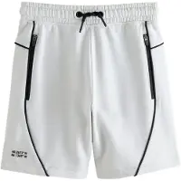 Next Pantalon gris clair / noir