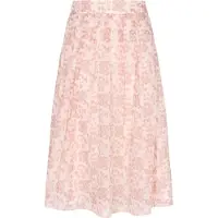 Usha Jupe rose / blanc