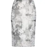 MyMo ROCKS Jupe gris / gris clair / gris foncé