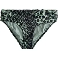 Next Bas de bikini émeraude / noir