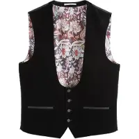Next Gilet de costume noir