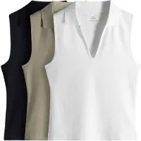 The Set Haut bleu nuit / olive / blanc