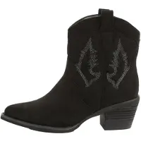 Lipsy Bottes de cowboy noir