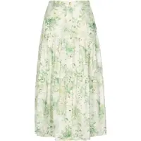Usha Jupe beige / vert clair